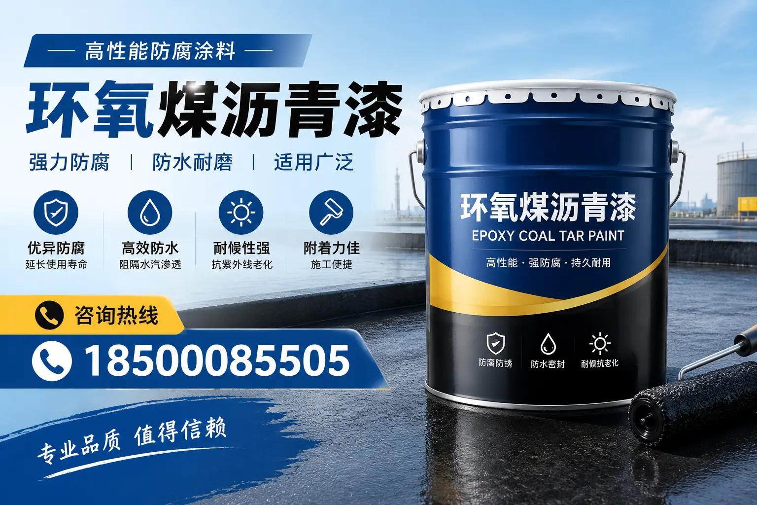 环氧煤沥青漆的主要成分与功能，石嘴山用户深度了解